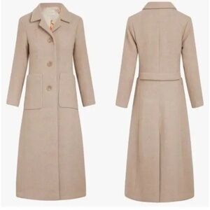 Favorite Daughter NWT- Chic Tan Long Coat
